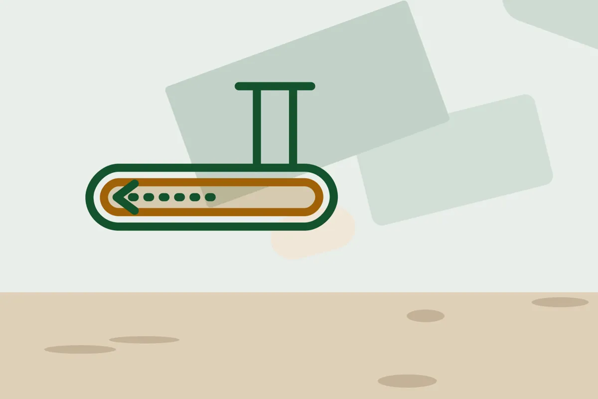 Illustration of a liner sliding through a sewer pipe